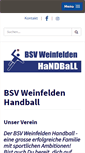 Mobile Screenshot of bsvweinfelden.ch